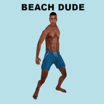 Second Life Marketplace - Beach Dude Animesh